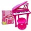 Pianoforte Elettronico Bontempi a Coda Rosa