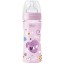 Biberon Benessere Chicco 250ml Flusso Regolabile 2m+ Silicone Rosa