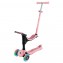 Monopattino Evolutivo Globber Go Up Sporty Lights Pastel Pink