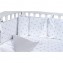 Completo Piumone per Lettino Picci Lella Stelle Grigio