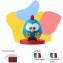Personaggio Sonoro Faba La Gallina Puntolina per Raccontastorie