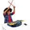 VTech Kidi DJ Drums-Batteria Elettronica per Bambini Lingua Italiana,6+ Anni