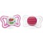 Succhietto Chicco Physio Forma Light Silicone Trasparente Rosa 16-36 m
