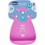 Bavaglino Pappa Chicco Rigido Con Tasca Rosa