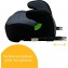 Osann Seggiolino di rialzo Junior Isofix Gurtfix i-Size da 7 anni a 12 anni (126 cm - 150 cm) Nero