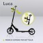 Lionelo Monopattino Luca Black Graphite