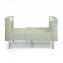 The Sebra Bed Baby & Jr. &ndash; culla trasformabile in letto junior Mist Green
