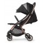 Passeggino Brevi Argo Nero Telaio Oro Rosa