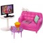 Accessori per Casetta Barbie Soggiorno con Gattino
