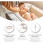 Ms Innovaciones ZOE Vasca da bagno Verde con gambe, fasciatoio, cuscino riduttore e cestino portaoggetti