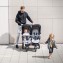 Passeggino Gemellare Duo Roadster Hauck Grey/Silver