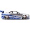 Macchinina Jada Toys Fast & Furious Brian's Nissan Skyline GT-R