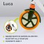 Lionelo Monopattino Luca Orange White