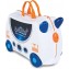 Valigia Cavalcabile Trunki Skye Fluo Bianca