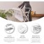 Ms Innovaciones ZOE Vasca da bagno Grigio con gambe, fasciatoio, cuscino riduttore e cestino portaoggetti