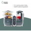 Babymoov Nutribaby+ Cuocipappa Multifunzione 6 in 1 Industrial Grey