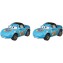Macchinine Disney Cars Dinoco Mia & Tia 2 Pz