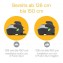 OSANN Rialzo sedile Lux Isofix Grey