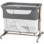 Culla Co-Sleeping MoMi Smart Bed Grigio