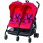 Passeggino Gemellare Bebe Confort Dana For 2 Red Orchid