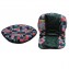 Rivestimento  + Cappottina Seggiolino Auto Ovetto Pam Green Scacchi /