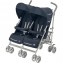 Passeggino Gemellare Cam Twin Flip Blue
