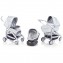 Trio Chicco Love Fabulous Edition Silver Star  + Materasso e Cuscino Omaggio