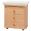 Mibb Cassettiera Fasciatoio Pop Naturale