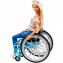 Bambola Barbie Fashionistas 132 Sedia a Rotelle 