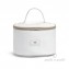 Beauty Case Vanity Pasito a Pasito Alejandra in Ecopelle Bianco Beige