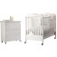 Lettino e Cassettiera Fasciatoio Baby Expert Coccolo Lux