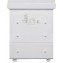 Cassettiera Fasciatoio Chicco Platinum Nuvolette di Latte Bianca