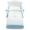 Completo Piumone Lettino Pali Loving Bear Azzurro