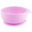 Ciotola Chicco in Silicone Rosa