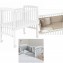 Lettino Culla Co-Sleeping Picci Lella + Materasso e Tessile Beige