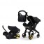 Seggiolino Auto Passeggino Doona 2 In 1 Midnight Limited Edition con Borsa