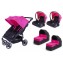 Trio Gemellare Baby Monsters Easy Twin Fucsia