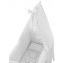 Culla Azzurra Design Funky Bianco con Decoro Bianco