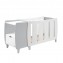 Lettino Trasformabile Micuna Harmony Galaxy Bianco Grigio