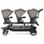 Passeggino Trigemellare Peg Perego Triplette Piroet City Grey