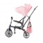 Triciclo Kinderkraft Jazz 4 in 1 Rosa