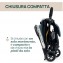 Chicco Passeggino Glee Joyful Teal Portata 22 kg Chiusura Automatica + Parapioggia