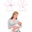 Quaranta Settimane Maglietta Allattamento Milkshirt Maniche Lunghe L Grigio