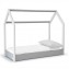 Lettino Montessori Cuoricini Moovie Grigio/Bianco