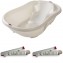 Vaschetta Onda Evolution Ok Baby Bianca + Kit Barre Supporto