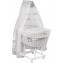 Culla Picci con Velo Space Grigio