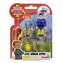 Simba Blister 02 Personaggi Elvis, Norman con cucciolo Nipper  Linea Sam Il Pompiere
