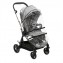 Chicco Trio One4Ever Light Silverleaf con 2 Sedute evolutive e Seggiolino Kory i-Size Black Portata 22 Kg
