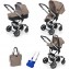 Trio Reversibile Foppapedretti SuperTres Desert + Dispositivo Anti Abbandono Chicco per Seggiolino Auto