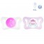 Succhietto Chicco Physio Micrò Girl Silicone 0-2 Mesi